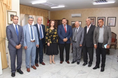 وزيرة الثقافة الأردنية تستقبل وفداً من الاتحاد العام الكتاب والأدباء الفلسطينين